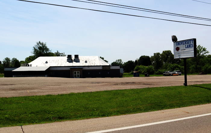 University Lanes (Collegiate Lanes) - May 2022 Photo (newer photo)